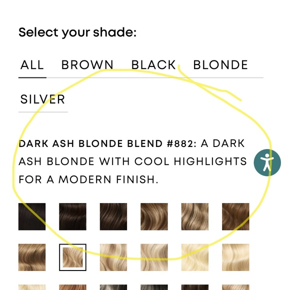 NEW-HIDDEN CROWN- BUNGEE PONYTAIL- COLOR 882 dark ash blonde wavy-human hair 18” - Picture 8 of 15